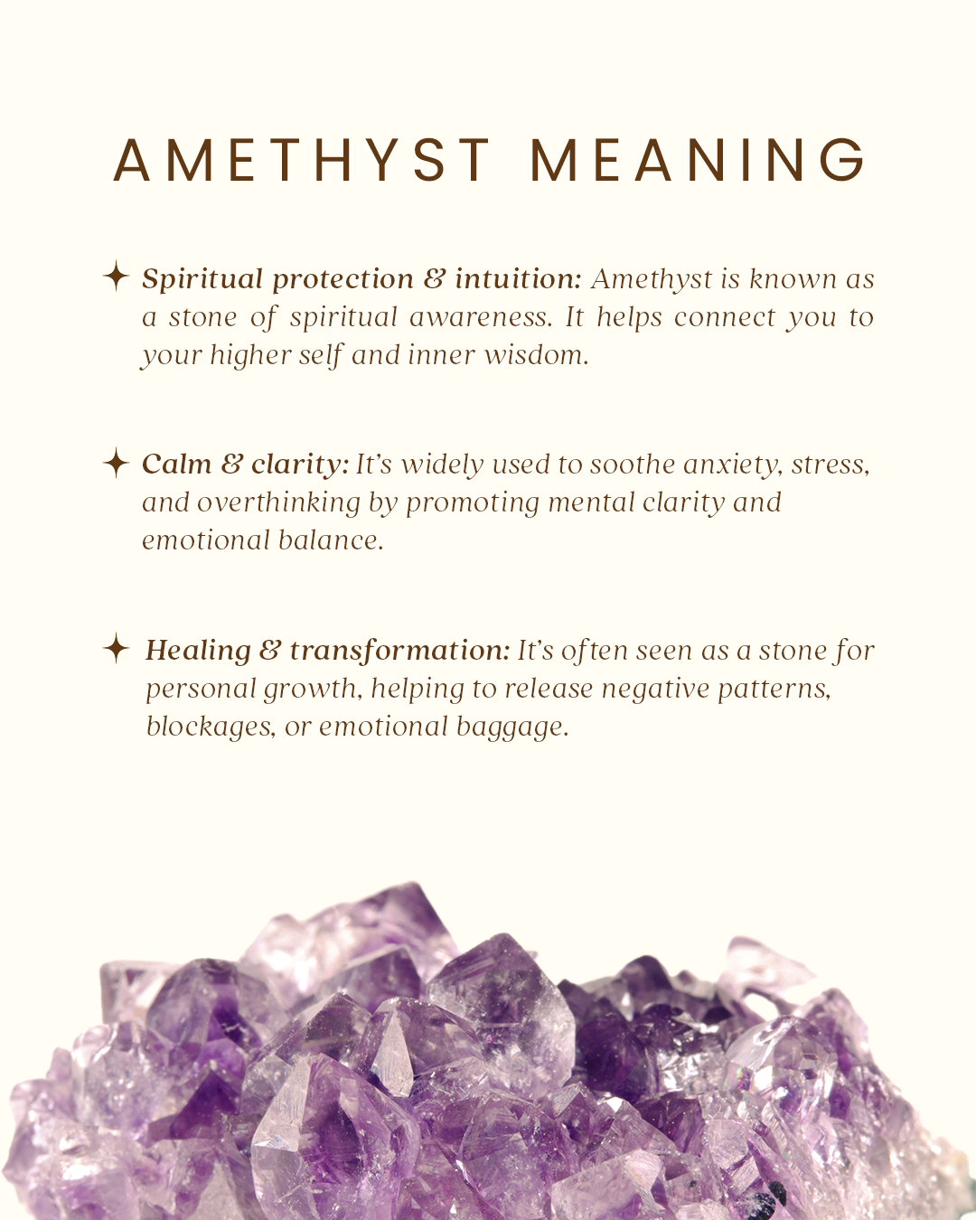 lottie bracelet - amethyst