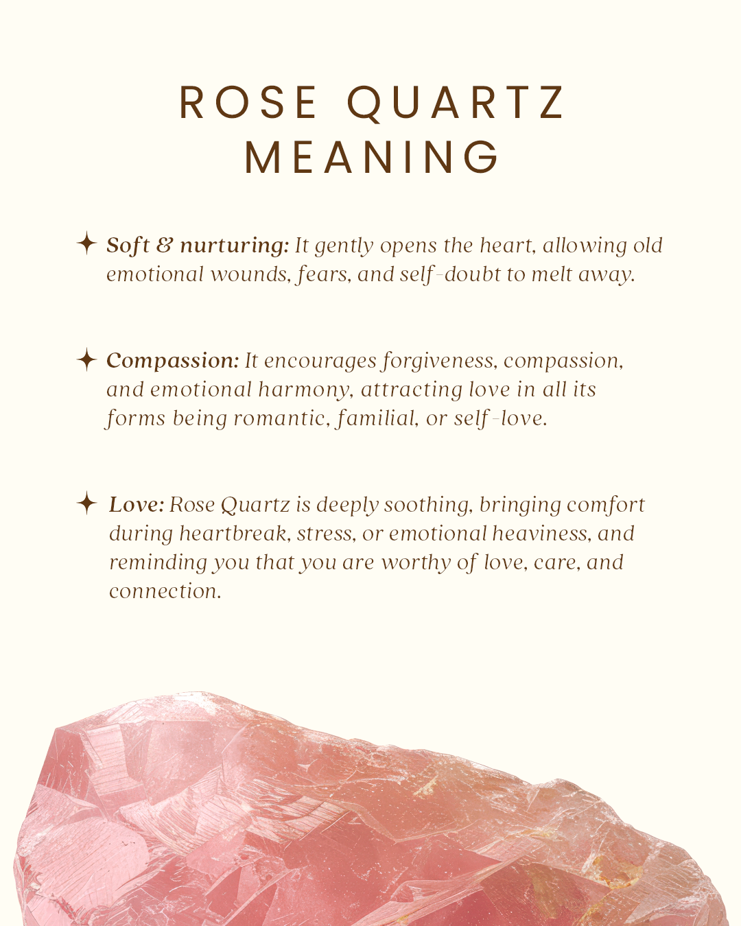 cluster earrings - rose quartz