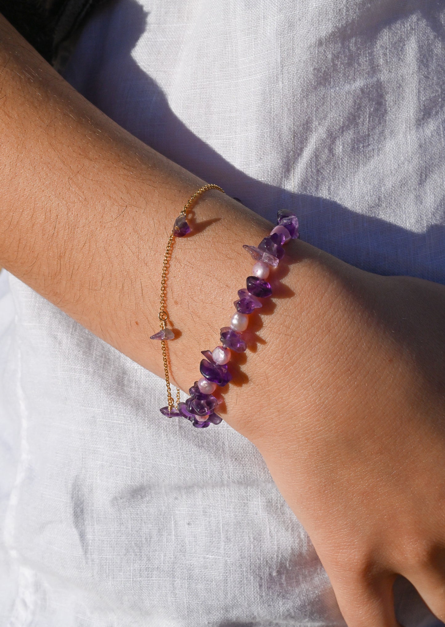 lottie bracelet - amethyst