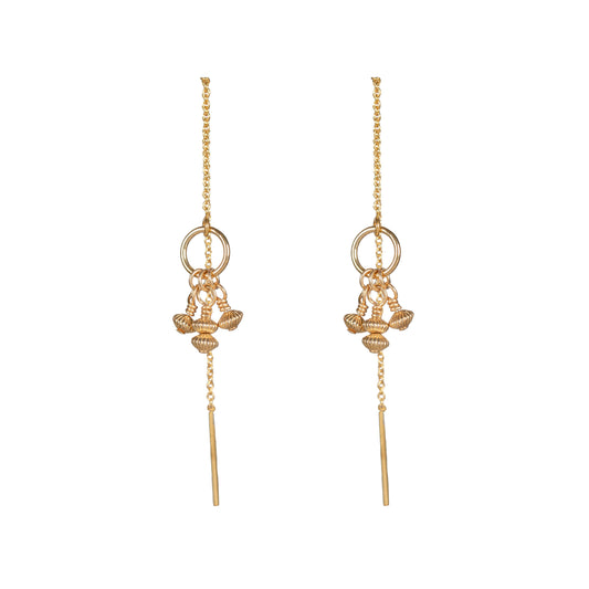 amber earrings