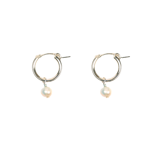 smonty grace hoop earrings 925 SS