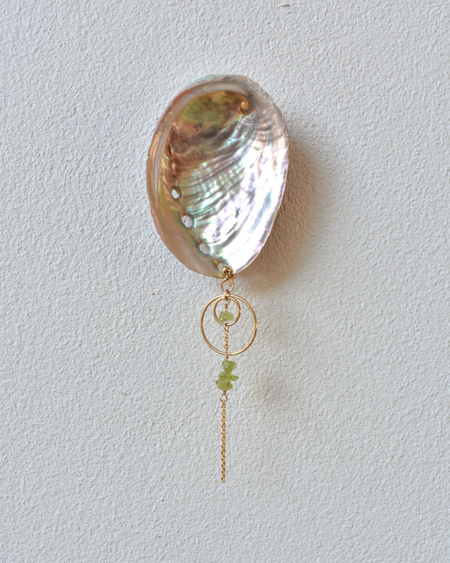 olive earrings