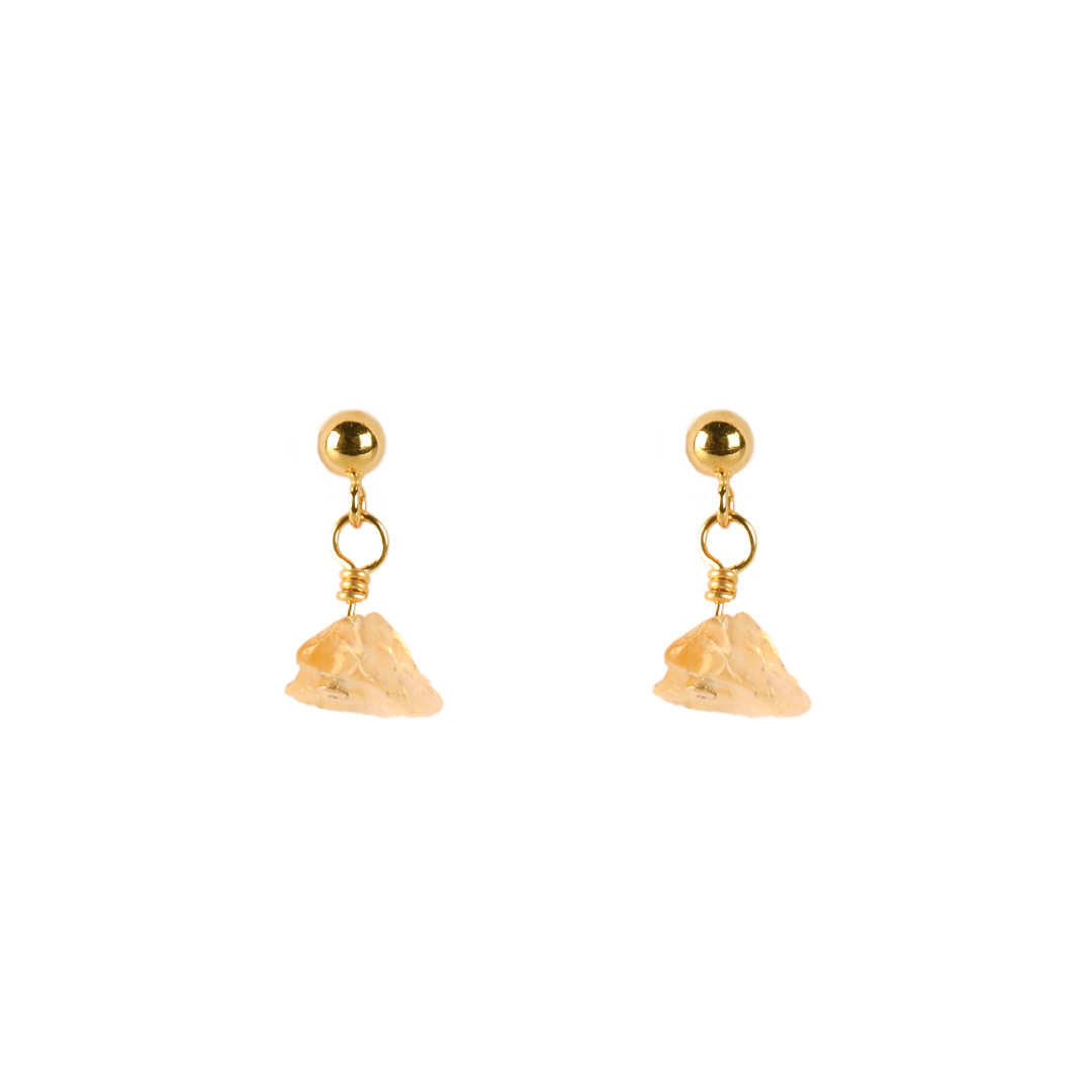 smonty citrine studs