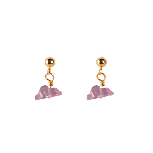 amethyst earrings