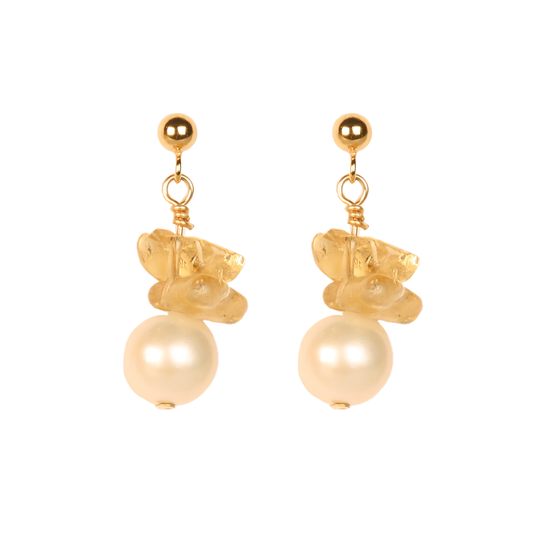 smonty bisou earrings 14k GF