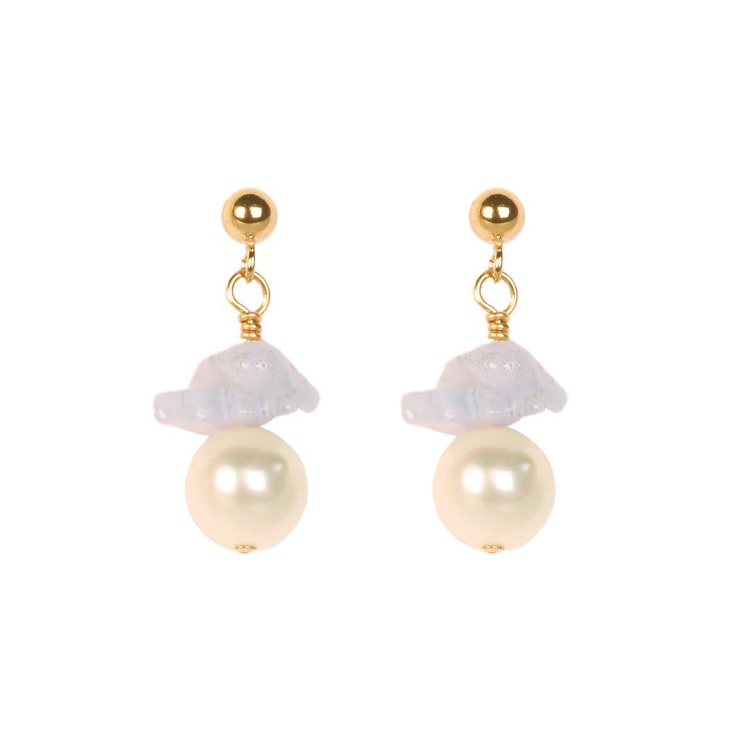 smonty bisou earrings 14k GF