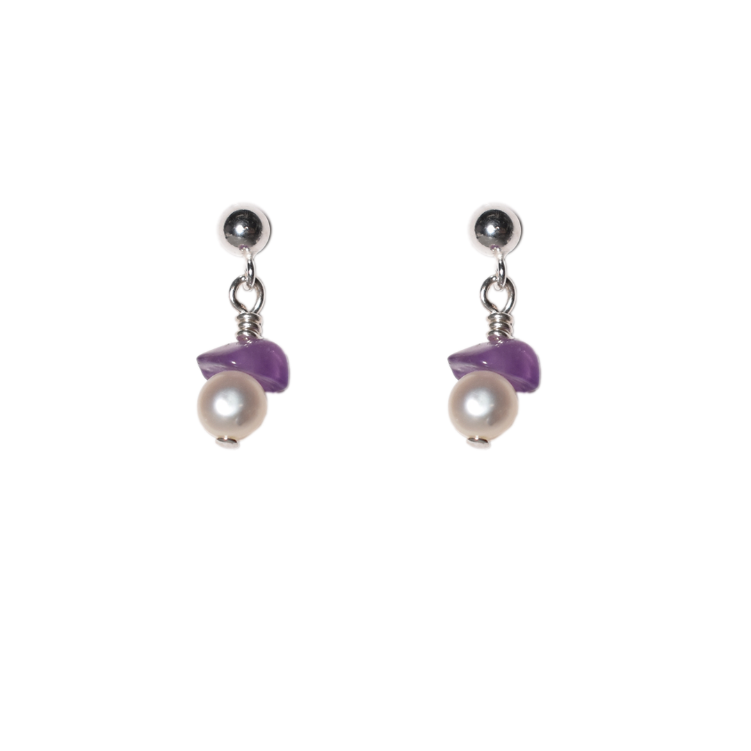 mini bisou earrings