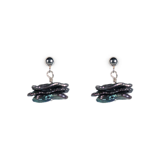 nova earrings - sterling silver