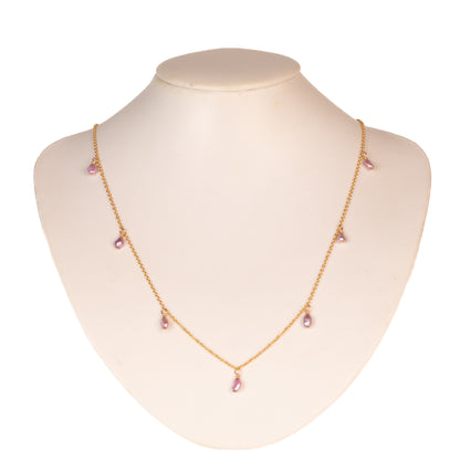 smonty lottie necklace purple