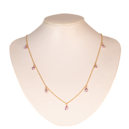 smonty lottie necklace purple